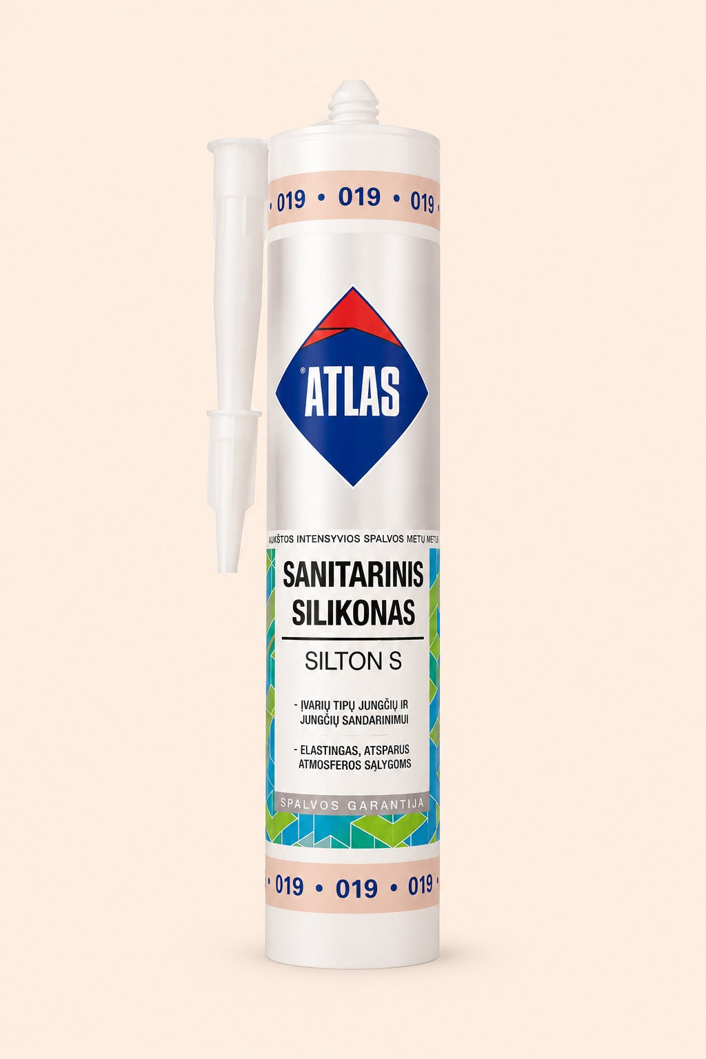 Silikonas S 019-N 280ml 882086