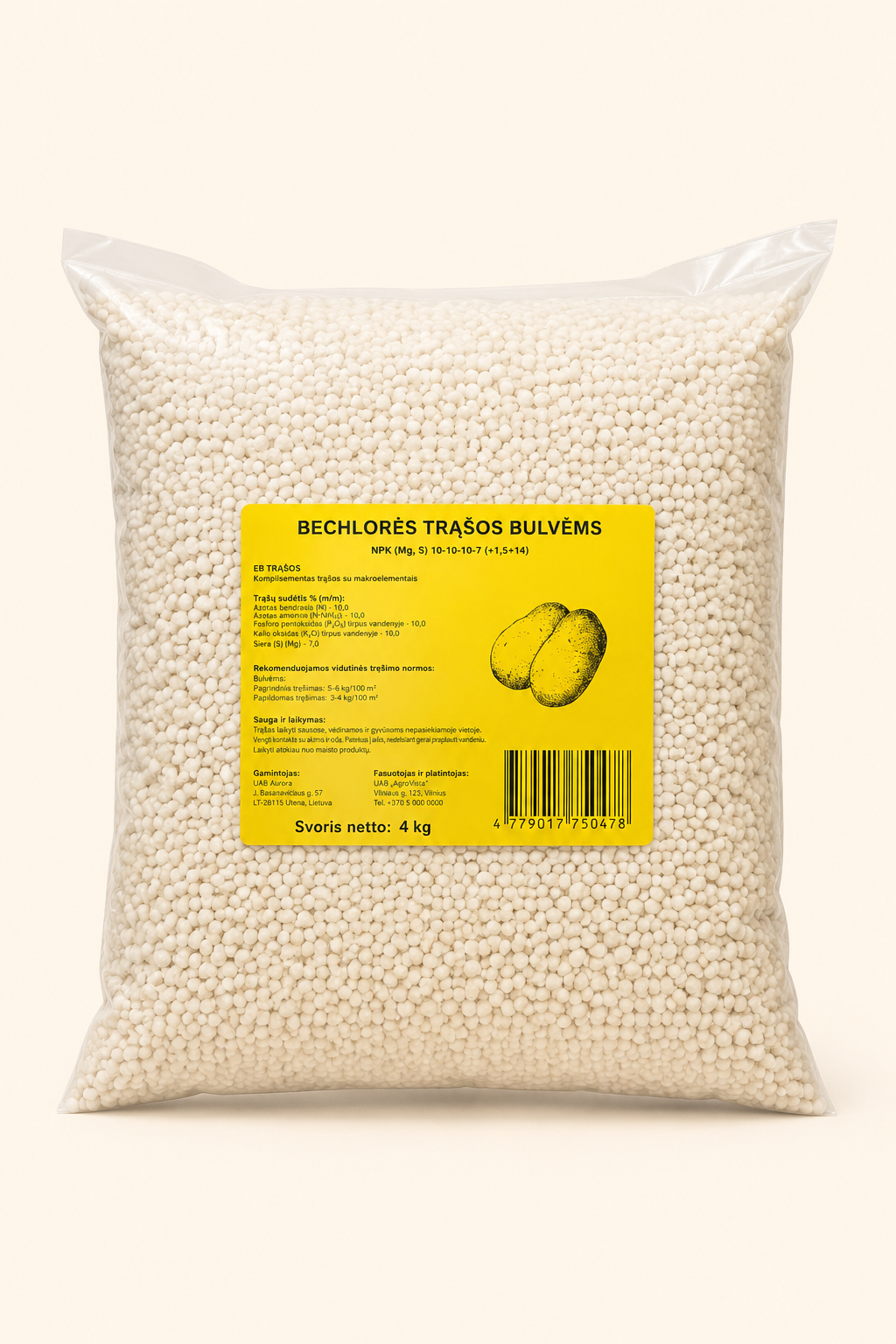 Trąšos bulvėms 4kg