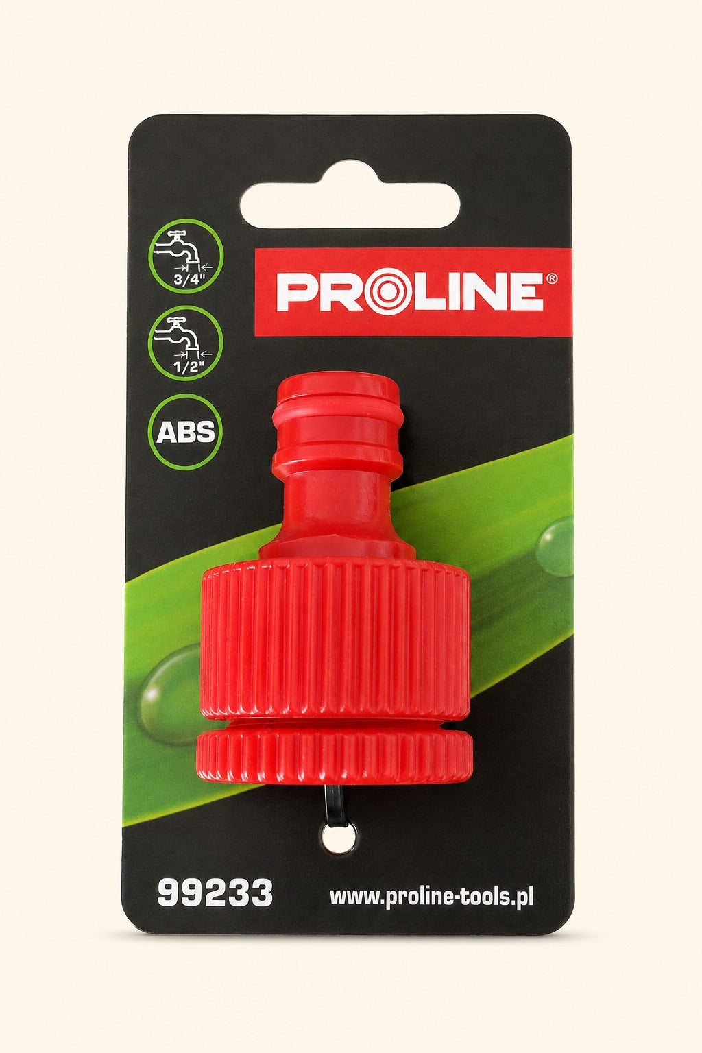 Čiaupo jungtis su vidiniu sriegiu 1/2 - 3/4
