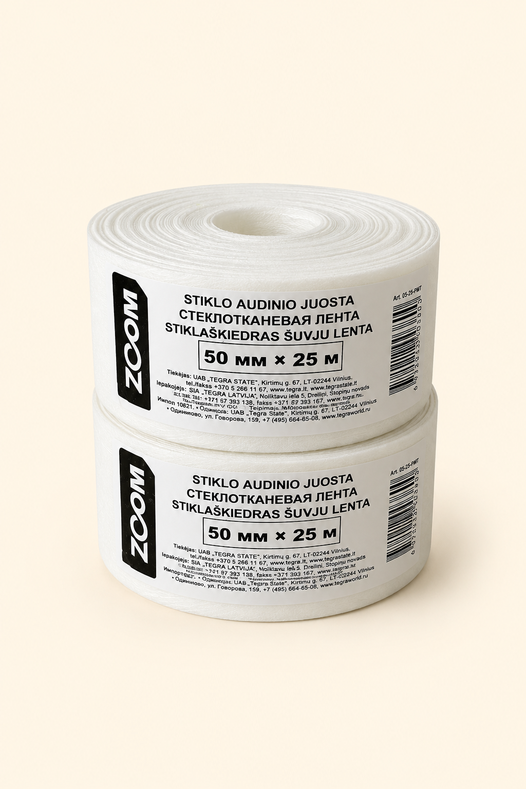 Stiklo audinio juosta 50x25m 02-5-6-011 ZOOM