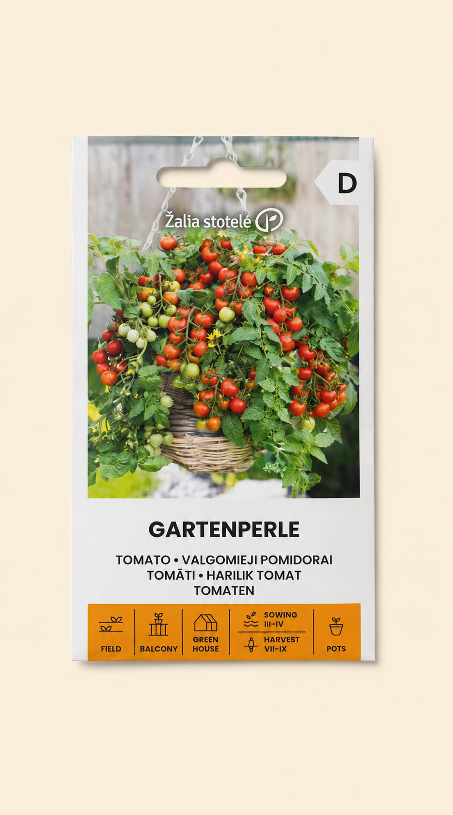 Pomidorai GARTENPERLE