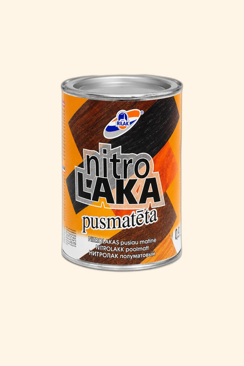 Lakas Nitrolaka, pusiau matinis
