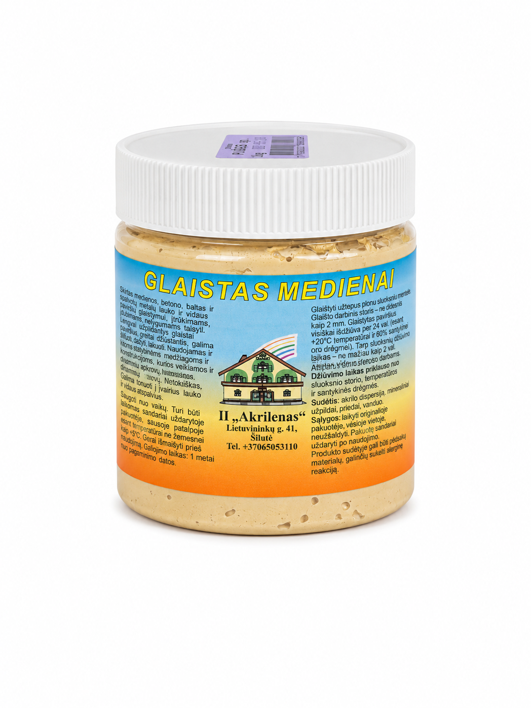 Glaistas medienai 1kg – Pušies spalva | -69%