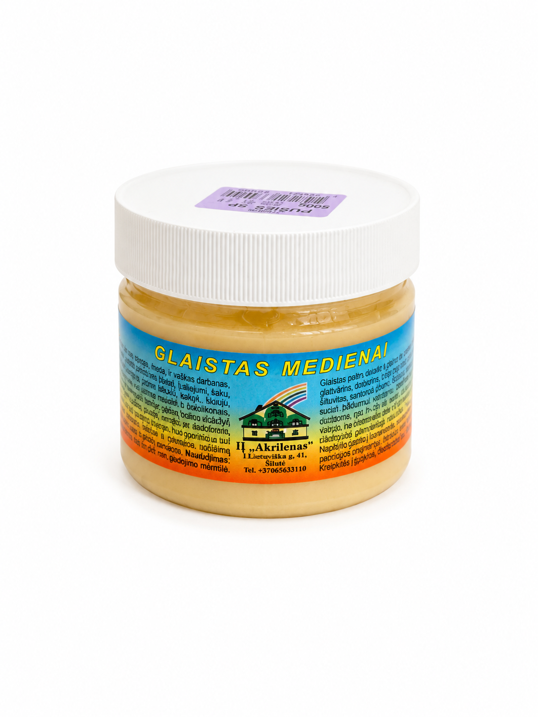 Glaistas medienai 500g – Pušies spalva | -64%