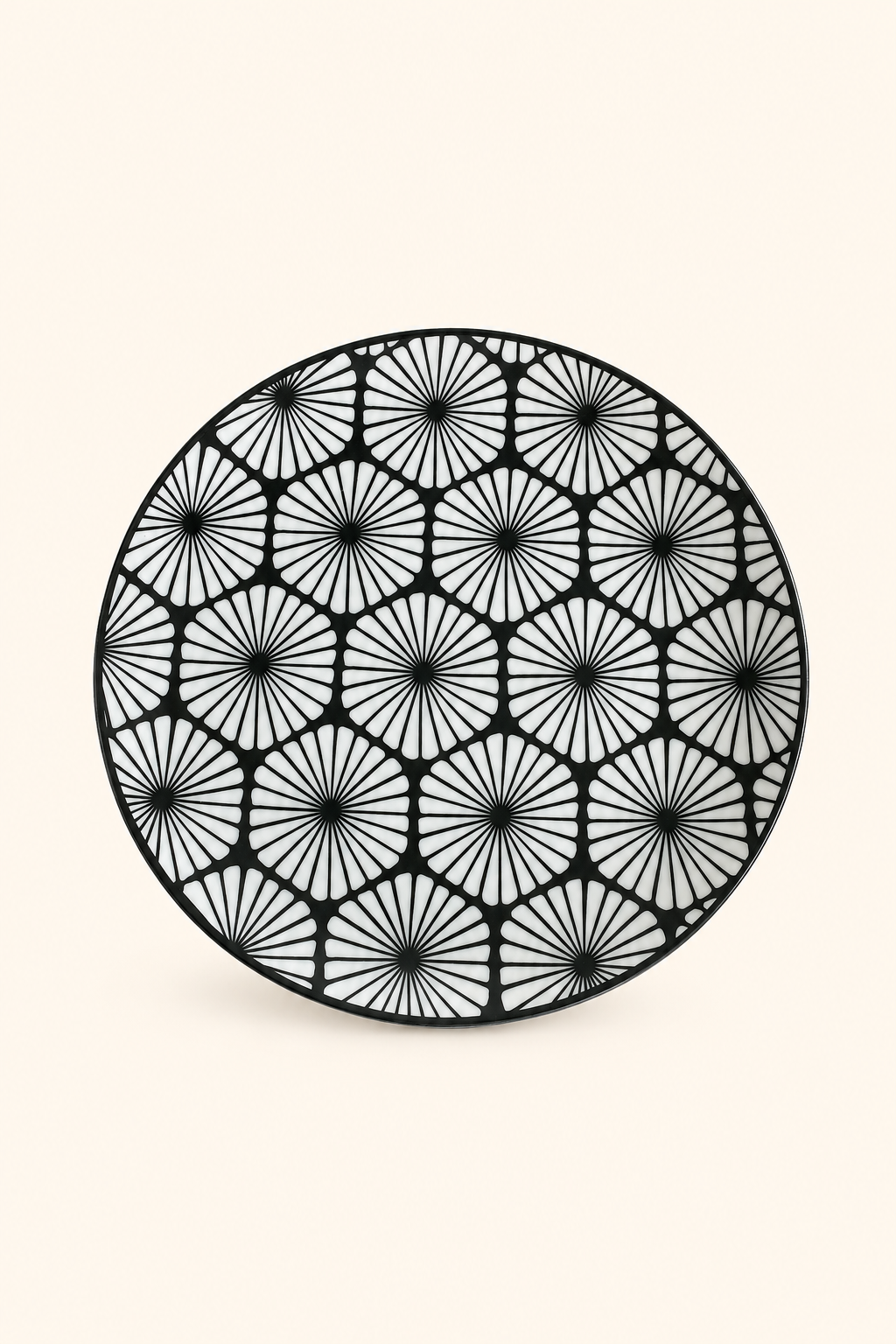 Lėkštė 26,5cm su geometriniu raštu