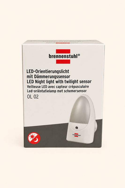 Lemputė 2LED su jutikliu