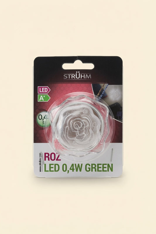 Naktinė LED lemputė Rožė 02068