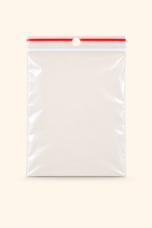 Maišeliai su Zip-Lock užsegimu 70x100mm 100vnt