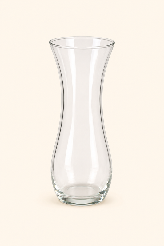 Stiklinė vaza FLORA 8cm
