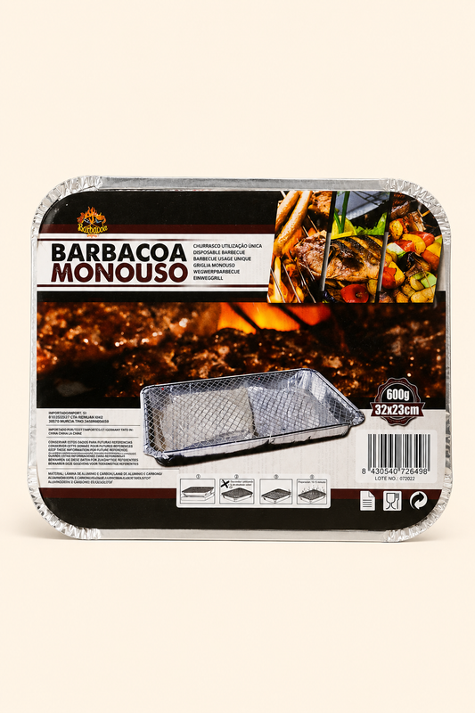 Vienkartinė kepsninė Barbacoa Monouso 32x23cm