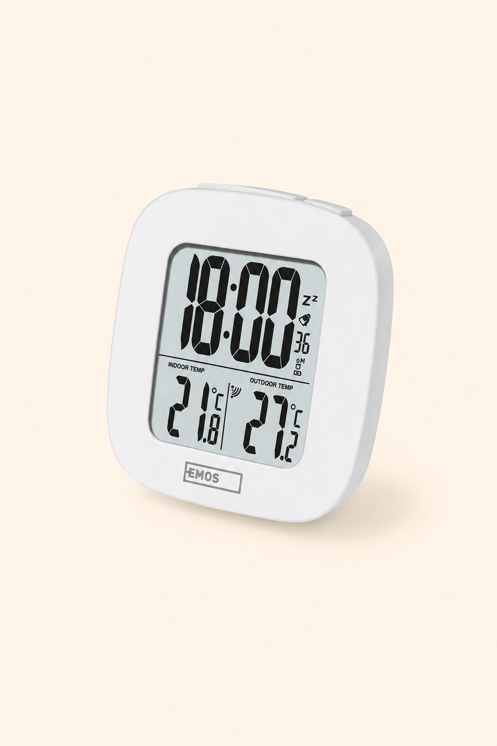 Termometras EMOS E0127 su LCD ekranu ir belaidžiu lauko jutikliu