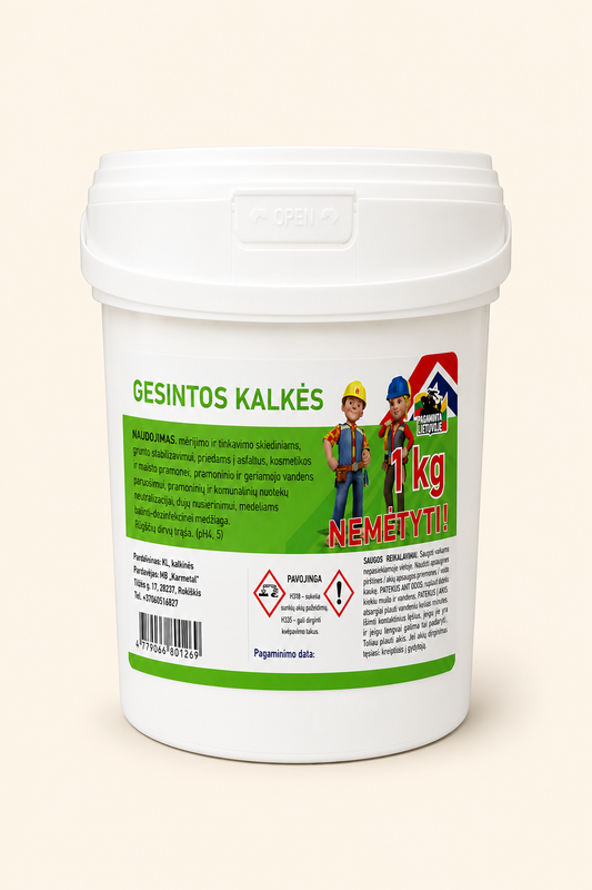 Gesintos kalkės 1kg