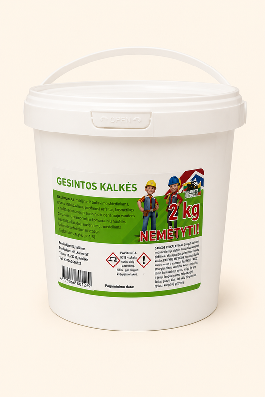 Gesintos kalkės 2kg
