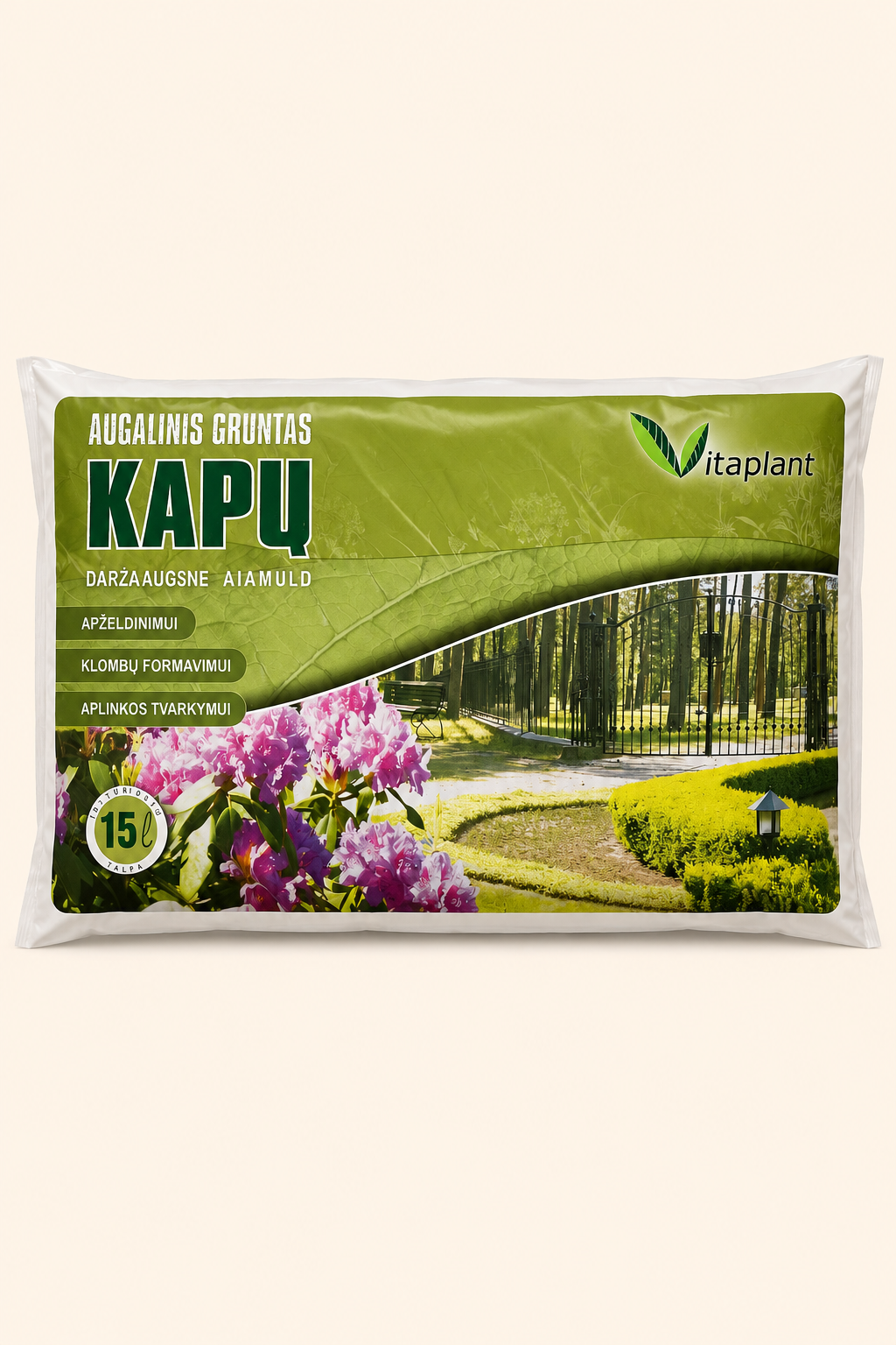 Augalinis gruntas Kapu 15l