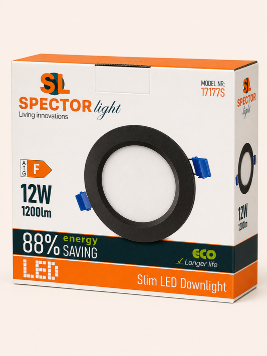 Įmontuojamas LED šviestuvas 12W 4000K 1200lm