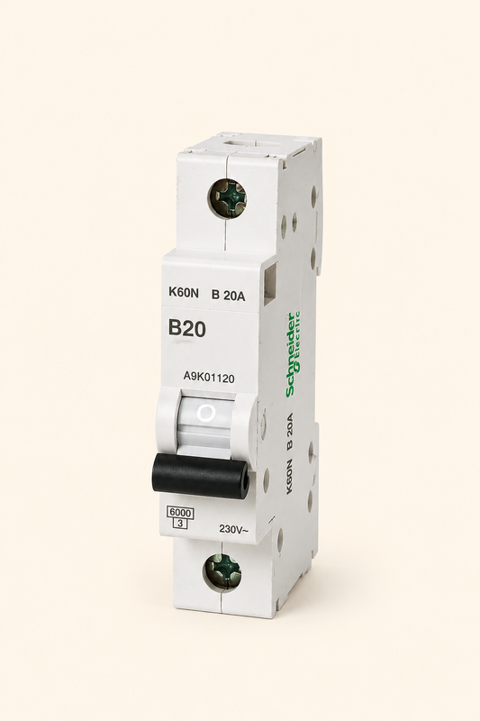 Automatinis jungiklis Schneider Electric K60N B20 20A