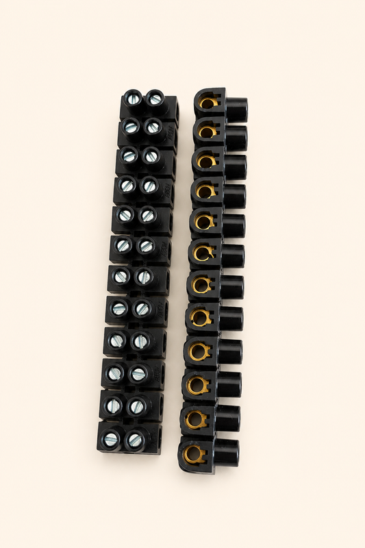 Laidų sujungimo kaladėlė 12 kontaktų 2,5 mm