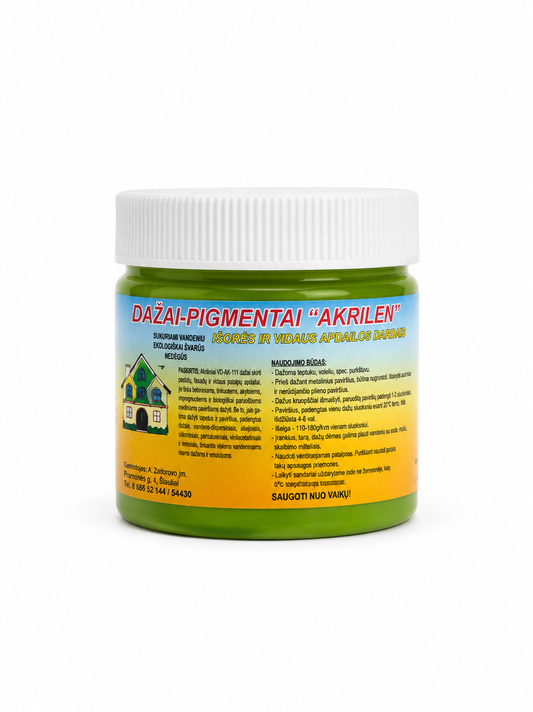 Universalus Dažų Pigmentas AKRILEN, Salotiniai, 120 ml