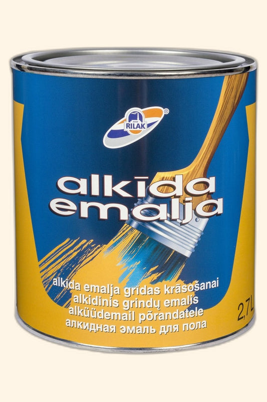 Dažai grindims geltonai rudi 2.7l