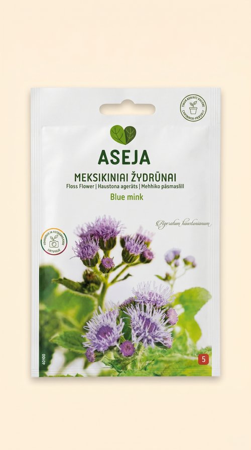Meksikiniai žydrūnai Blue mink