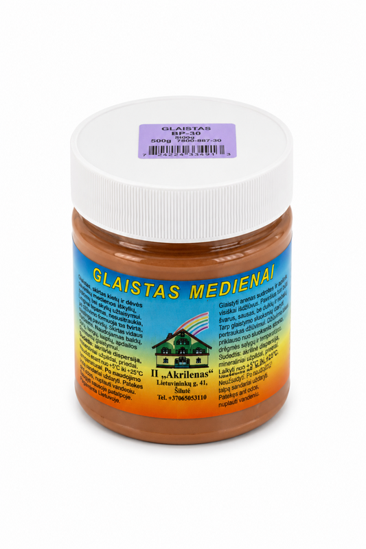 Glaistas medienai 500g – Buko spalva | -64%