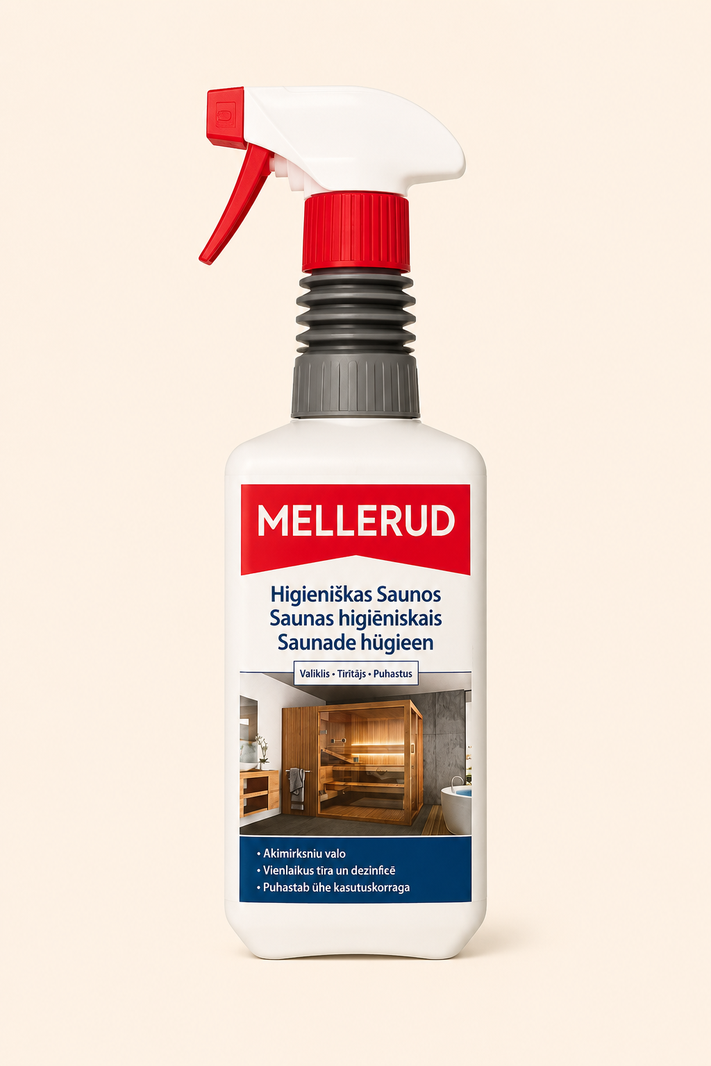 Higieniškas valiklis saunai 500ml 40191032 MELLERUD