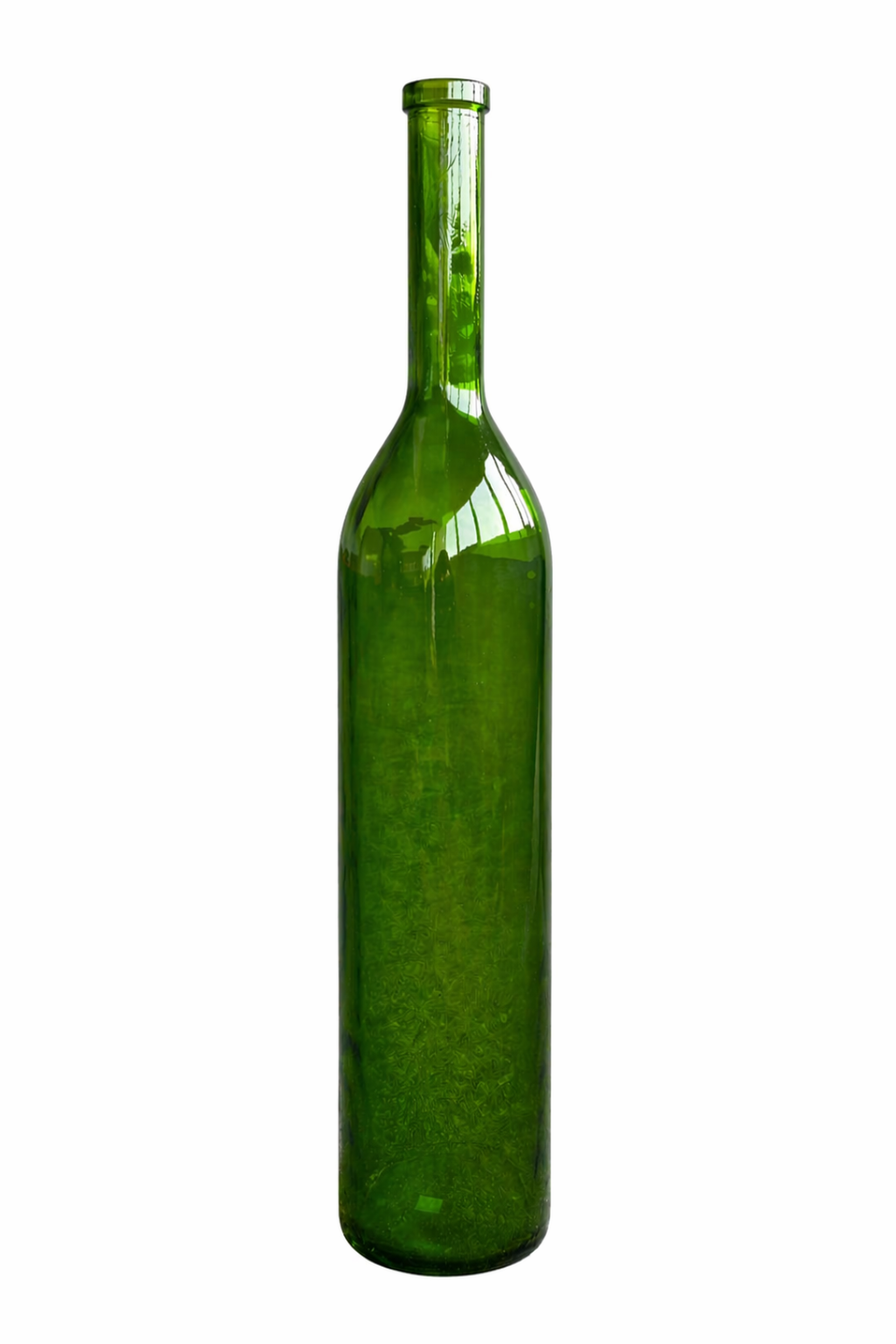 Stiklinė vaza žalios spalvos XXL | Vidrios San Miguel (19×95 cm)