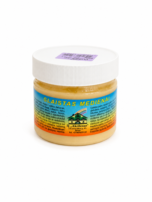 Glaistas medienai 500g – Pušies spalva | -64%