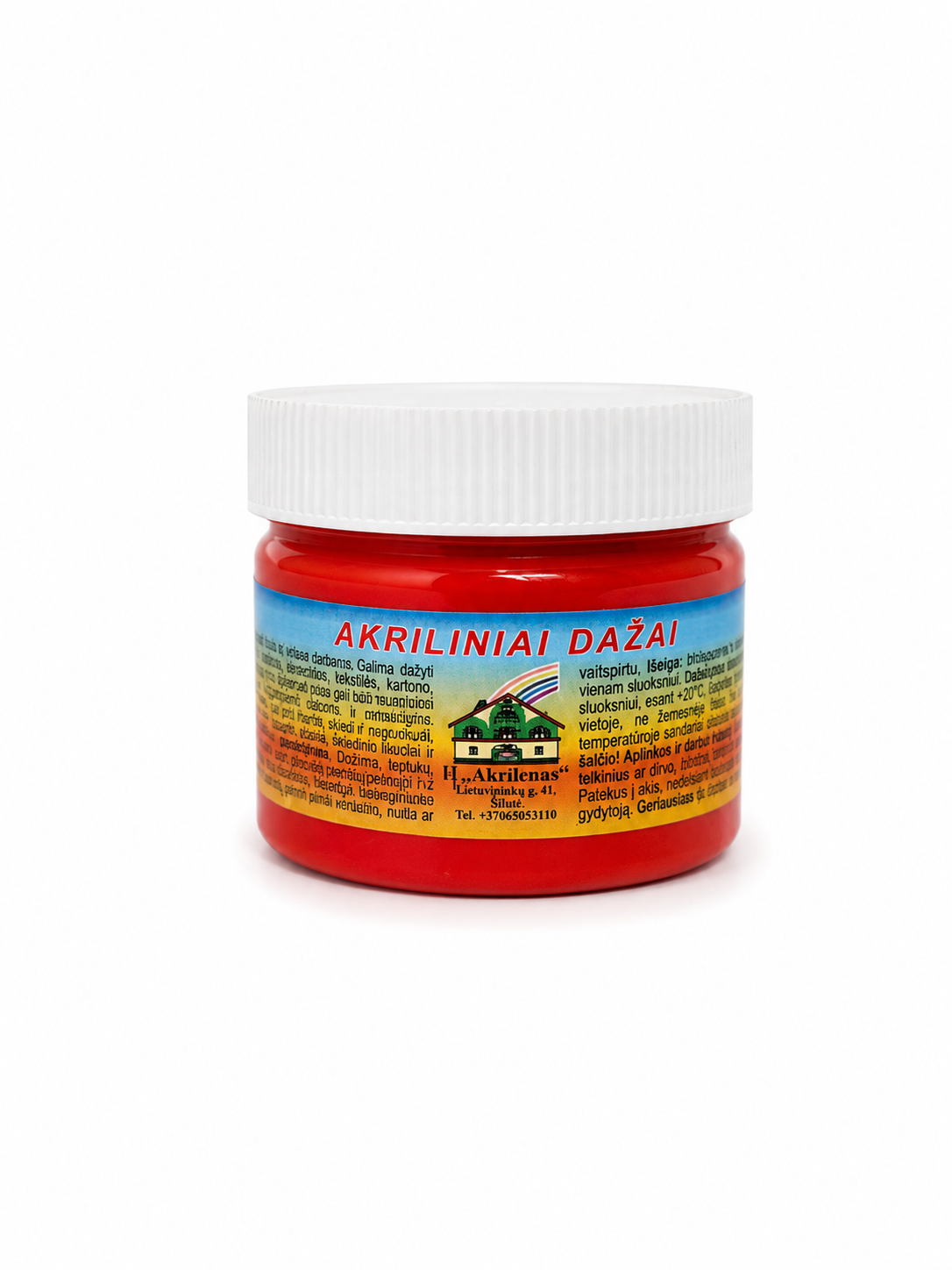 Universalus Dažų Pigmentas AKRILEN, Raudoni, 120 ml