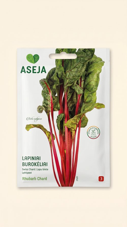 Burokėliai Rhubarb Chard