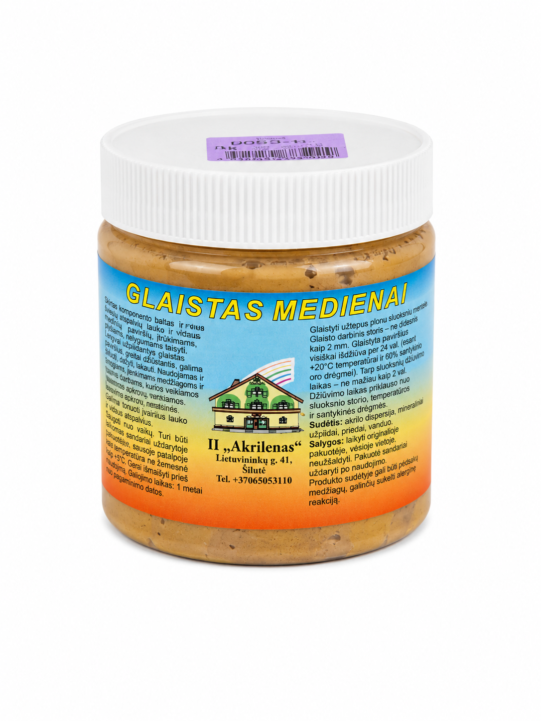 Glaistas medienai 1kg – Uosio spalva | -69%