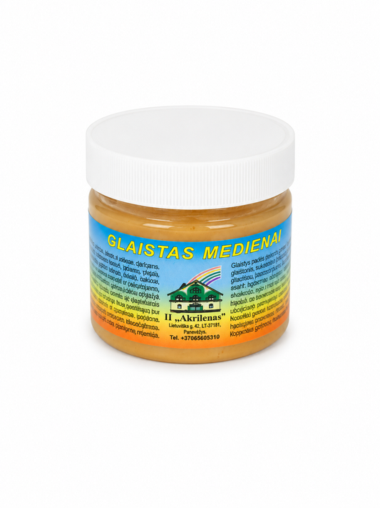 Glaistas medienai 500g – Uosio spalva | -64%